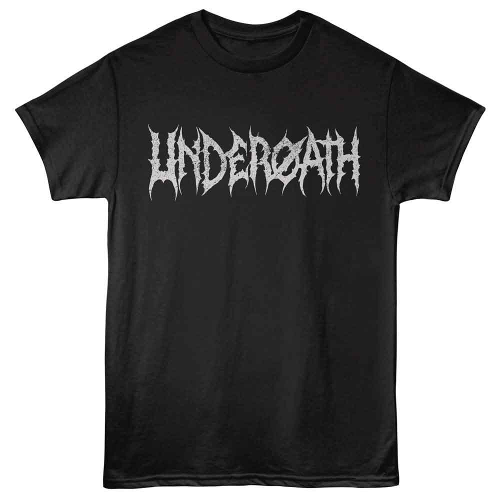 Underoath - Logo - Black - Front Print Solid Adult Unisex Short Sleeve T-Shirt