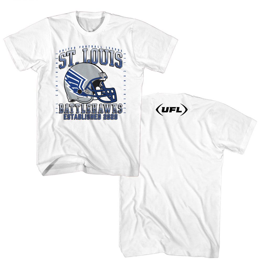 USFL - Battlehawks Est 2020 - American Classics - Adult Short Sleeve T-Shirt