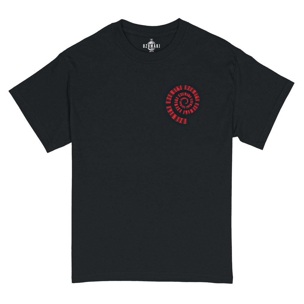 Uzumaki - Spiral Blur Adult T-Shirt - Black - Officially Licensed