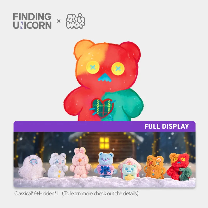 Top Toy Finding Unicorn Shinwoo The Cold Hug Series Plush Blind Box