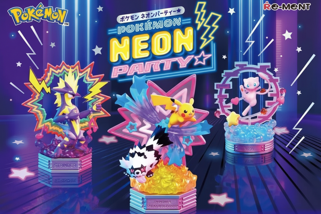 RE-MENT - Nintendo - Pokemon - Pikachu - Neon Party Collection Blind Box