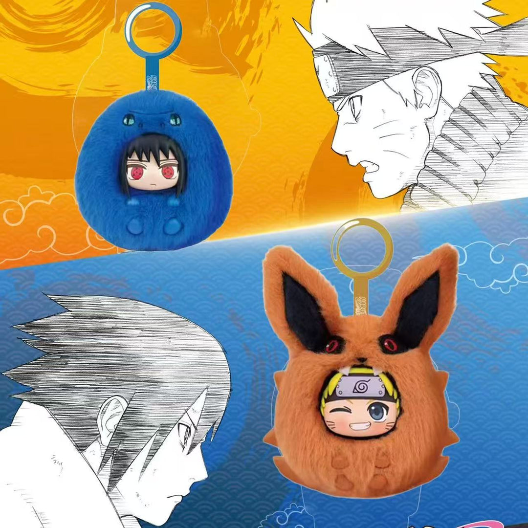 EAKI - Naruto Shippuden Cute Plush Keychain Blind Box