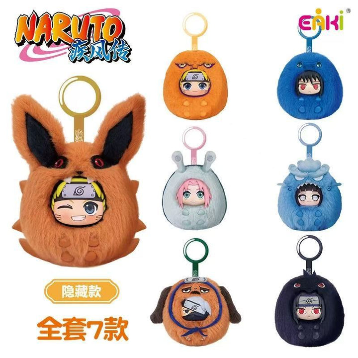EAKI - Naruto Shippuden Cute Plush Keychain Blind Box