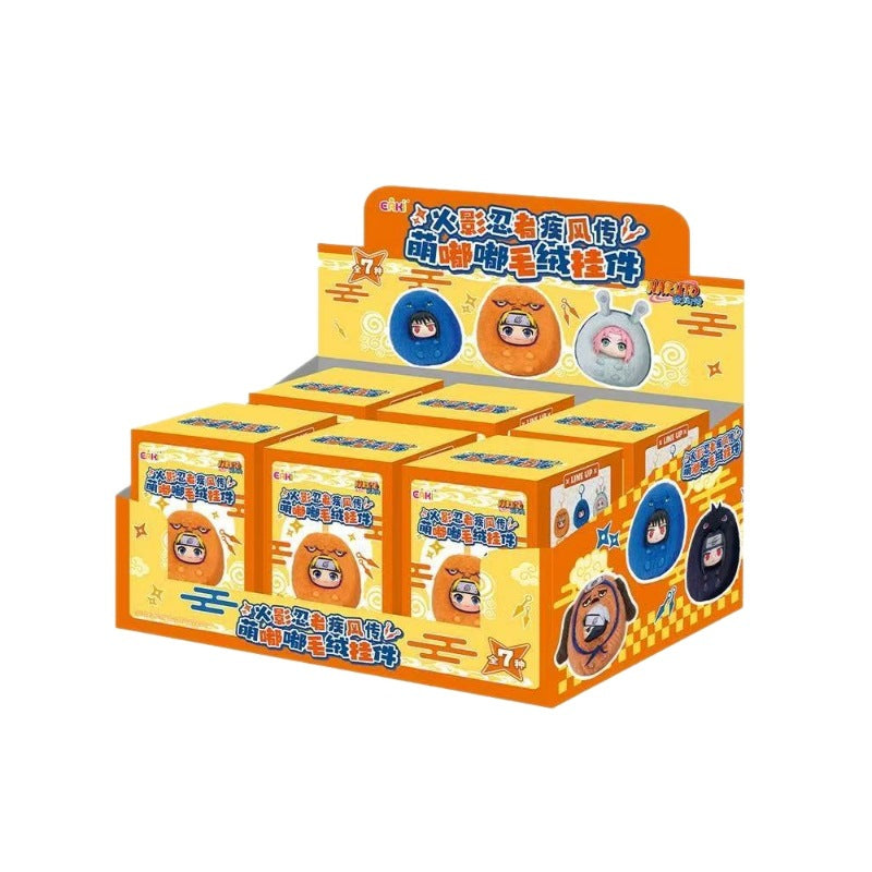 EAKI - Naruto Shippuden Cute Plush Keychain Blind Box