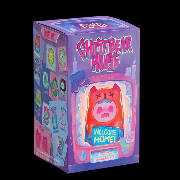 Top Toy Finding Unicorn Shinwoo Ghost Bear House Series Blind Box