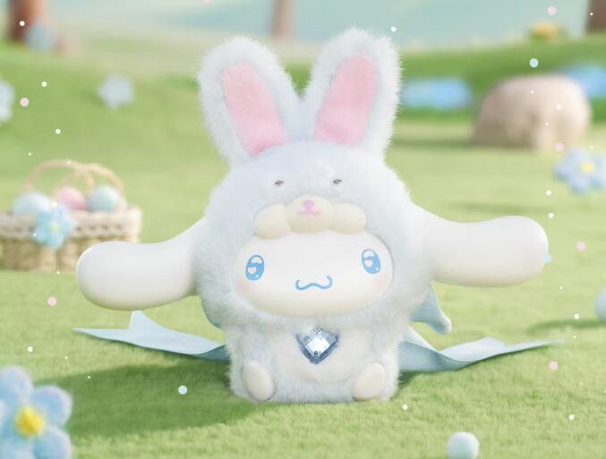 Top Toy Sanrio Family Diamond Bunny Series Figurine Blind Box