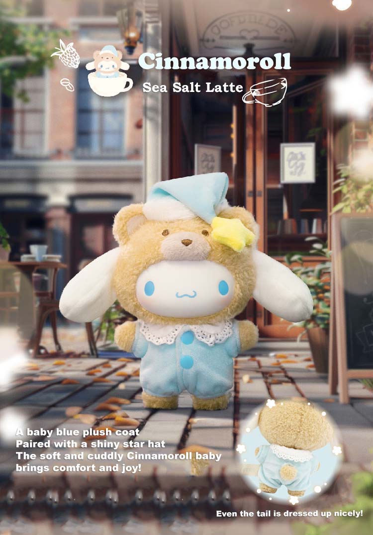 Top Toy Sanrio Characters Latte Baby Plush