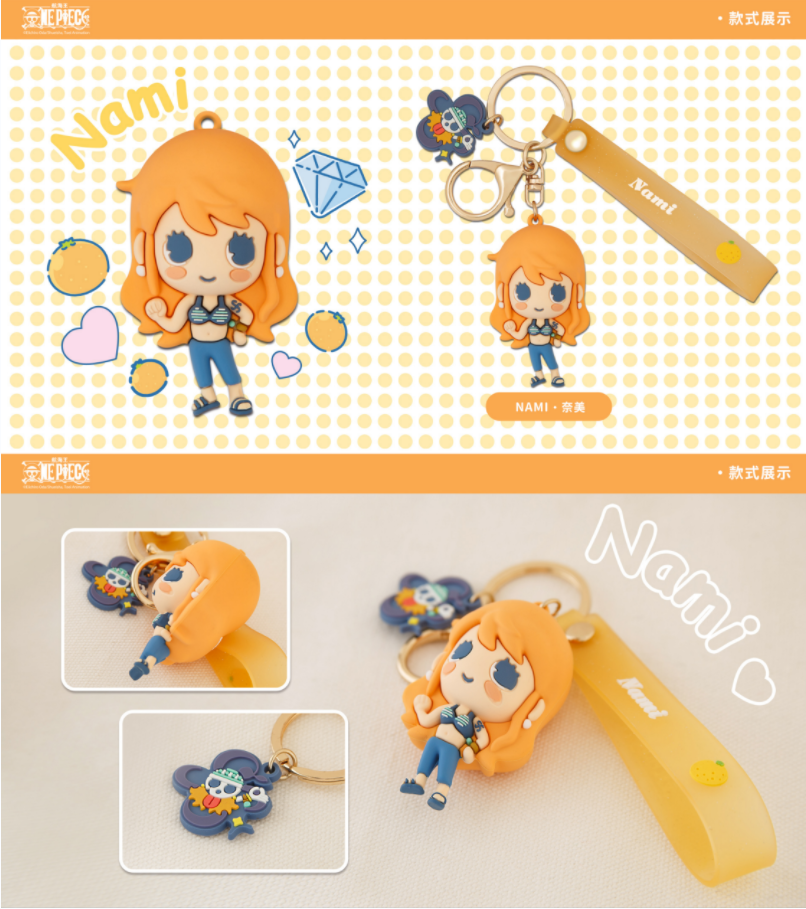 One Piece Baby Series Blind Box Keychain