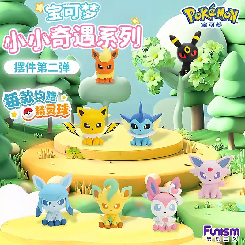 Funism Nintendo Pokemon Eeveelutions Palmsize Wonders Series 2 Blind Box