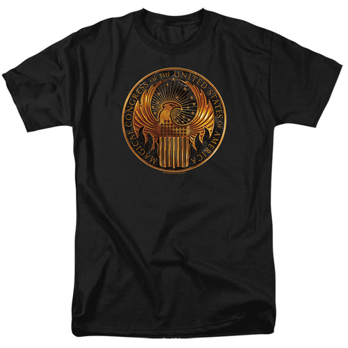 Fantastic Beasts - Magical Congress Crest - Adult Unisex T-Shirt - Black