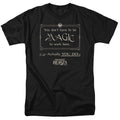 Fantastic Beasts - Magic To Work Here - Adult Unisex T-Shirt - Black