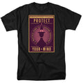 Fantastic Beasts - Protect Your Mind - Adult Unisex Short Sleeve T-Shirt - Black