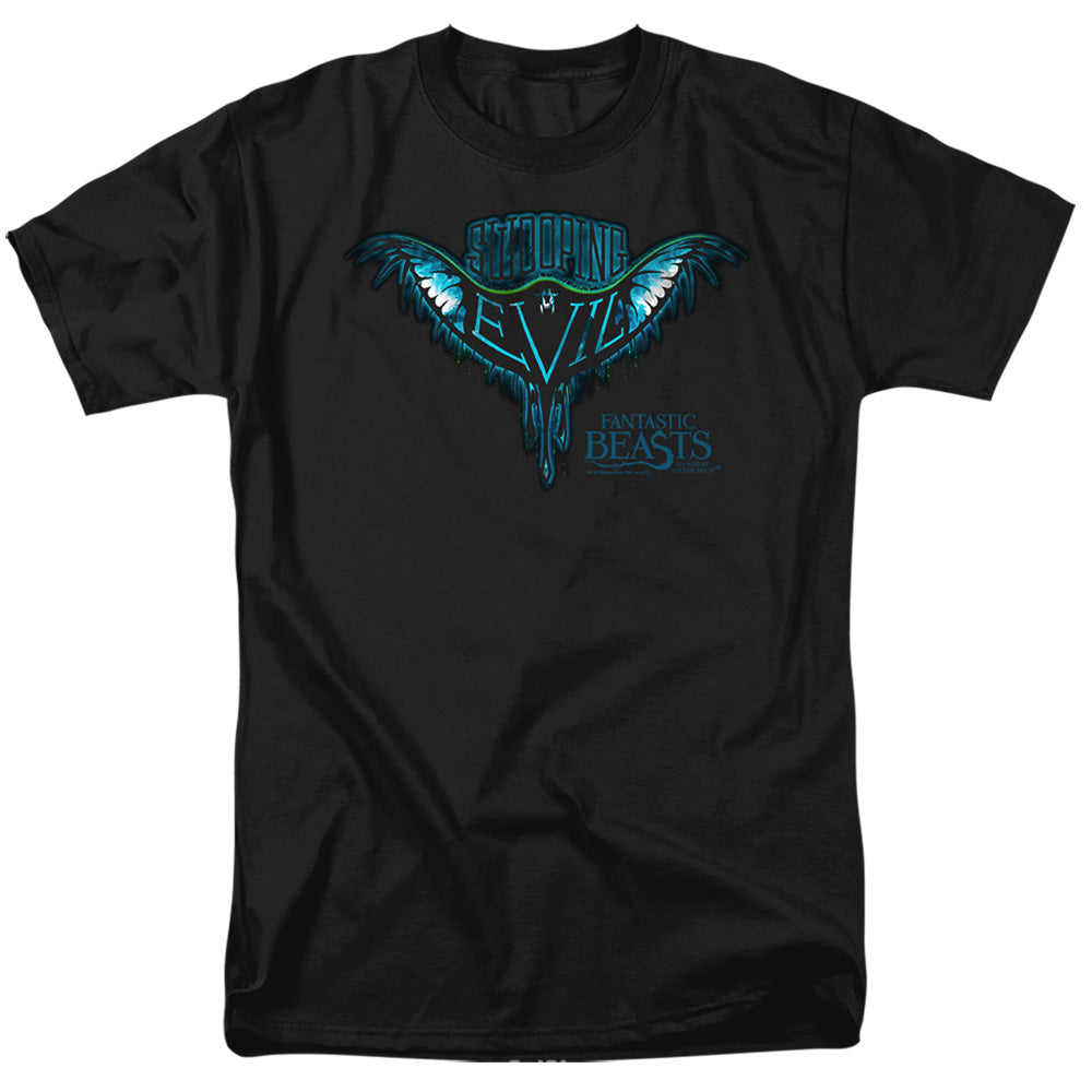 Fantastic Beasts - Swooping Evil - Adult Unisex Short Sleeve T-Shirt - Black
