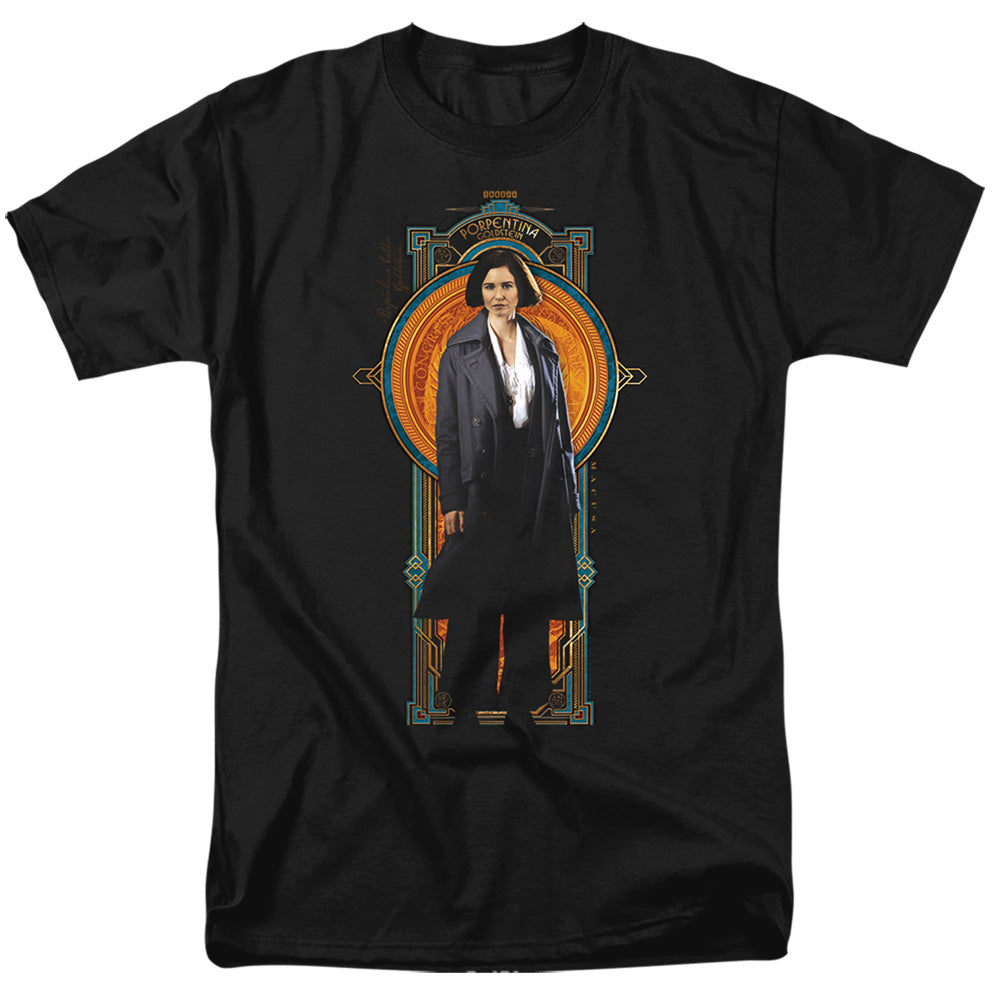 Fantastic Beasts - Porpentina Goldstein - Adult Unisex T-Shirt - Black