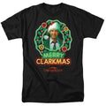 Christmas Vacation - Neon Clark - Adult Unisex Short Sleeve T-Shirt - Red