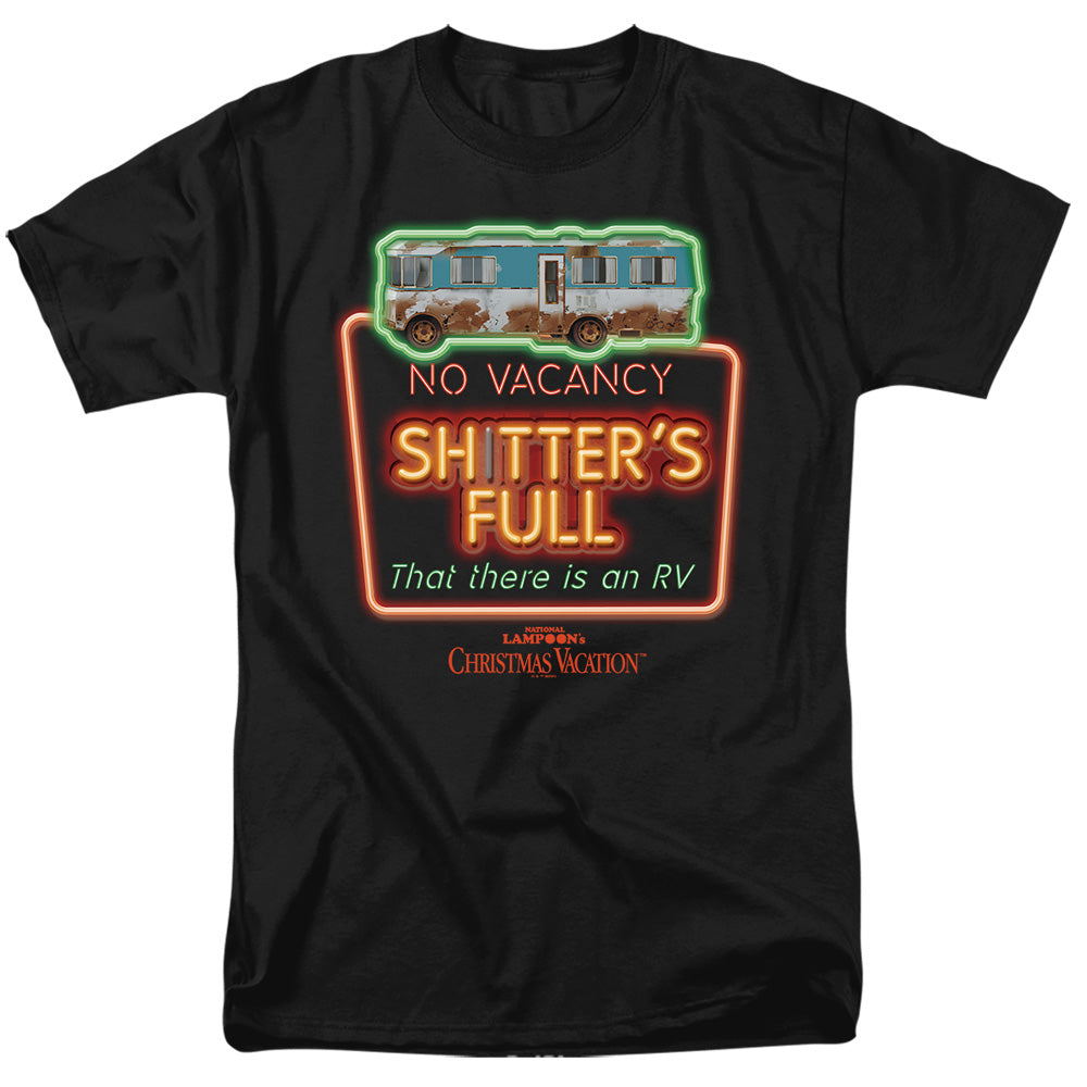 Christmas Vacation - No Vacancy Shtter's Full - Adult Unisex T-Shirt - Gray