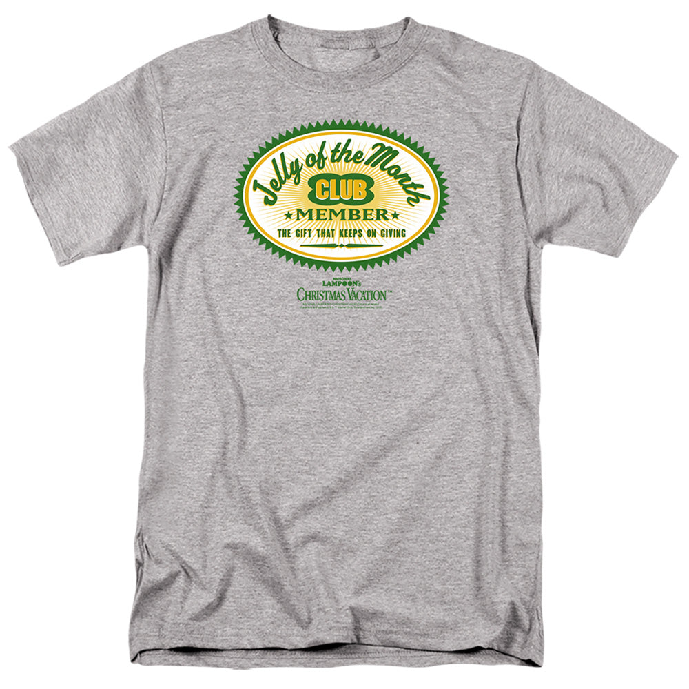 Christmas Vacation Jelly Of The Month Club Member Adult Unisex T-Shirt Gray