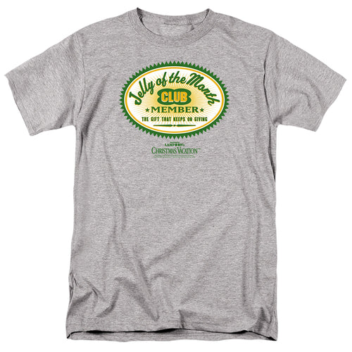 Christmas Vacation Jelly Of The Month Club Member Adult Unisex T-Shirt Gray