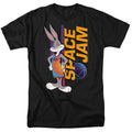 Space Jam - Bugs Standing - Adult Unisex Short Sleeve T-Shirt - Black