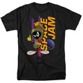 Space Jam - Marvin Standing - Adult Unisex Short Sleeve T-Shirt - Black