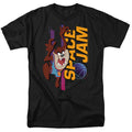Space Jam - Taz Standing - Adult Unisex Short Sleeve T-Shirt - Black