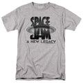 Space Jam - Space Jam 2 Logo Black - Adult Unisex Short Sleeve T-Shirt - Gray