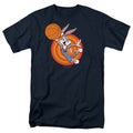 Space Jam - Bugs Slam - Adult Unisex Short Sleeve T-Shirt - Blue