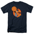 Space Jam - Daffy Slam - Adult Unisex Short Sleeve T-Shirt - Blue