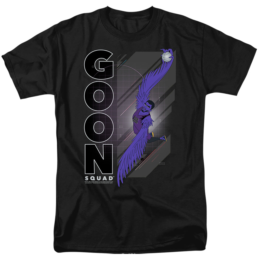 Space Jam - The Brow - Adult Unisex Short Sleeve T-Shirt - Black