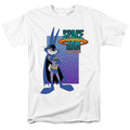 Space Jam - Bugs Batman - Adult Unisex Short Sleeve T-Shirt - White