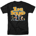 Space Jam - Tune Squad Letters - Adult Unisex Short Sleeve T-Shirt - Black