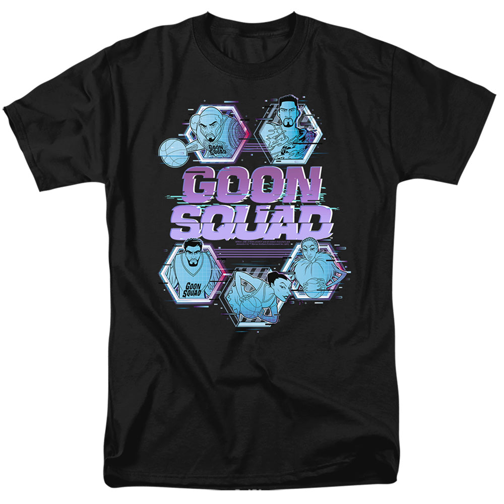 Space Jam - Goon Squad Tech - Adult Unisex Short Sleeve T-Shirt - Black