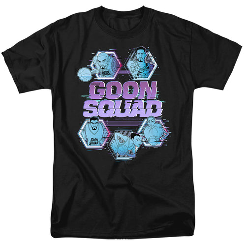 Space Jam - Goon Squad Tech - Adult Unisex Short Sleeve T-Shirt - Black