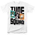 Space Jam - Tune Squad Pattern Characters - Adult Unisex T-Shirt - White