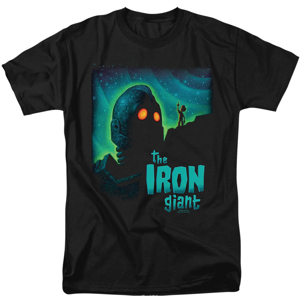 The Iron Giant - Look To The Stars - Adult Unisex Short Sleeve T-Shirt - Black