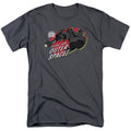 The Iron Giant - Outer Space - Adult Unisex Short Sleeve T-Shirt - Gray