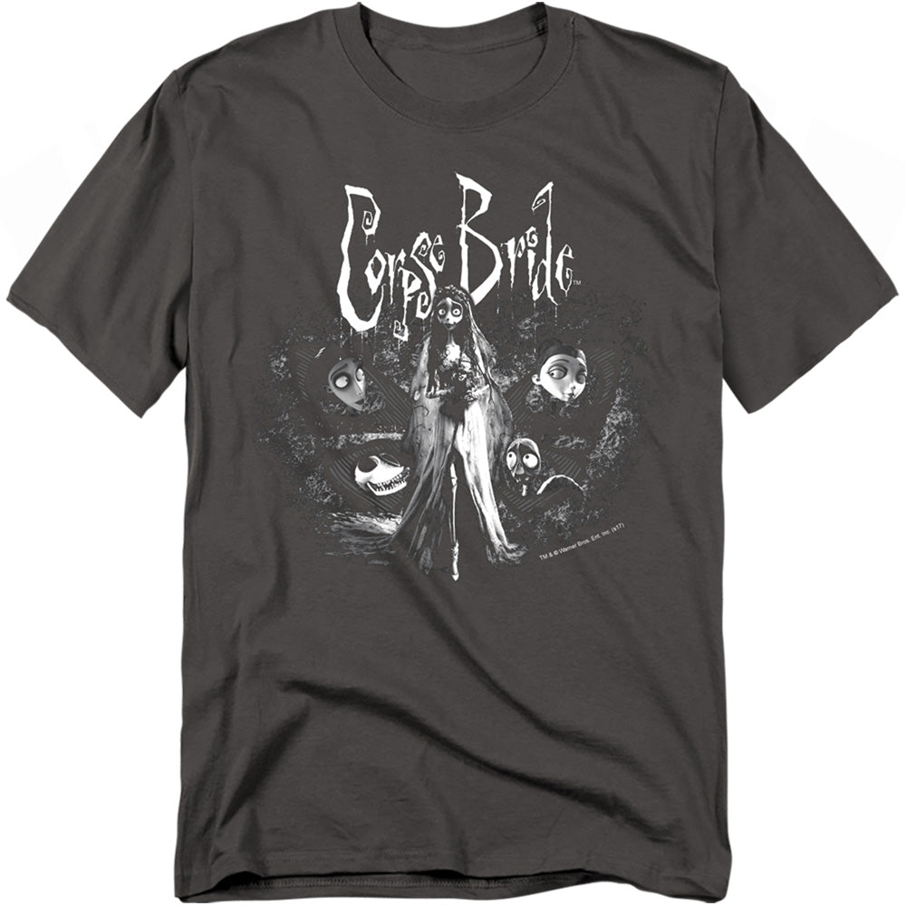 Corpse Bride - Bride To Be - Adult Unisex Short Sleeve T-Shirt - Black
