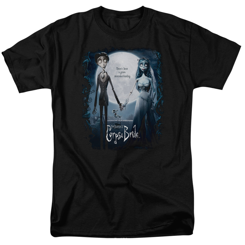 Corpse Bride - Poster - Adult Unisex Short Sleeve T-Shirt - Black