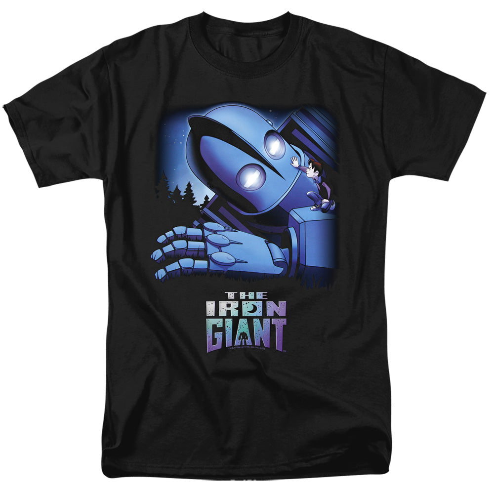 The Iron Giant - Giant And Hogarth - Adult Unisex Short Sleeve T-Shirt - Black