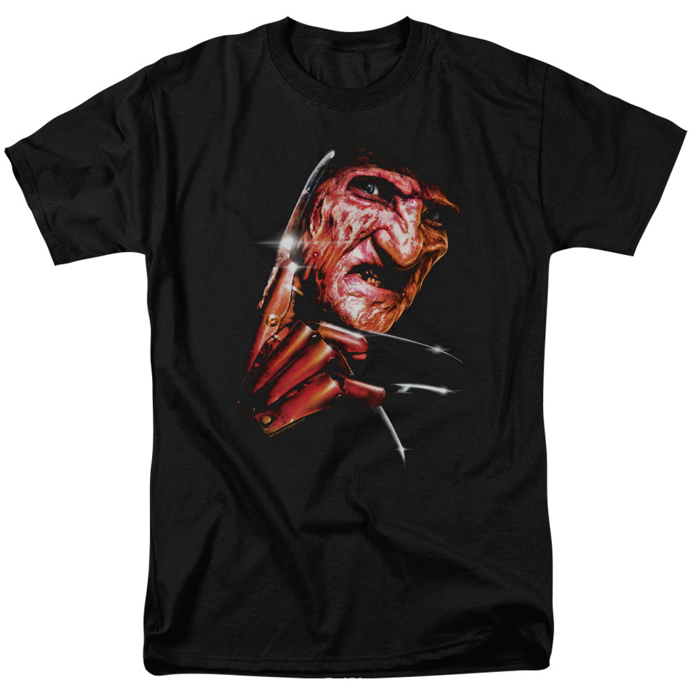 Nightmare On Elm Street - Freddys Face - Adult Unisex T-Shirt - Black