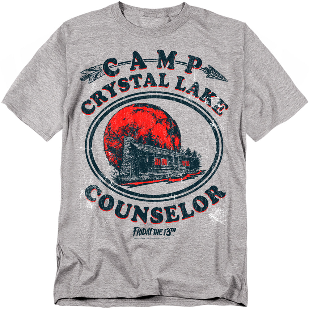 Friday The 13th - Camp Counselor - Adult Unisex Short Sleeve T-Shirt - White