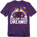 Friday The 13th - Follow Your Dreams - Adult Unisex Short Sleeve T-Shirt - Black