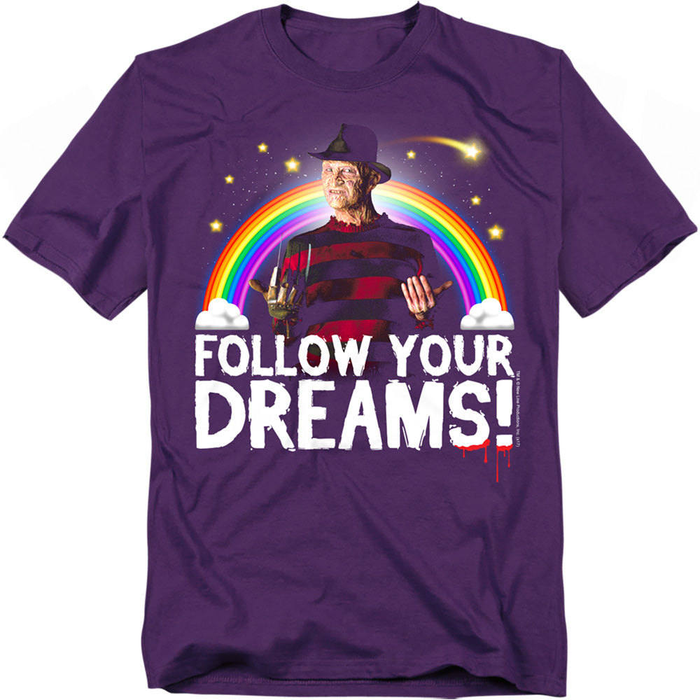 Friday The 13th - Follow Your Dreams - Adult Unisex Short Sleeve T-Shirt - Black