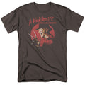 Nightmare On Elm Street - Freddy Circle - Adult Unisex T-Shirt - Gray