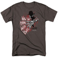 Nightmare On Elm Street - Playing With Power - Adult Unisex T-Shirt - Gray