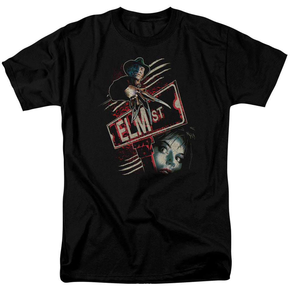Nightmare On Elm Street - Elm St - Adult Unisex Short Sleeve T-Shirt - Black