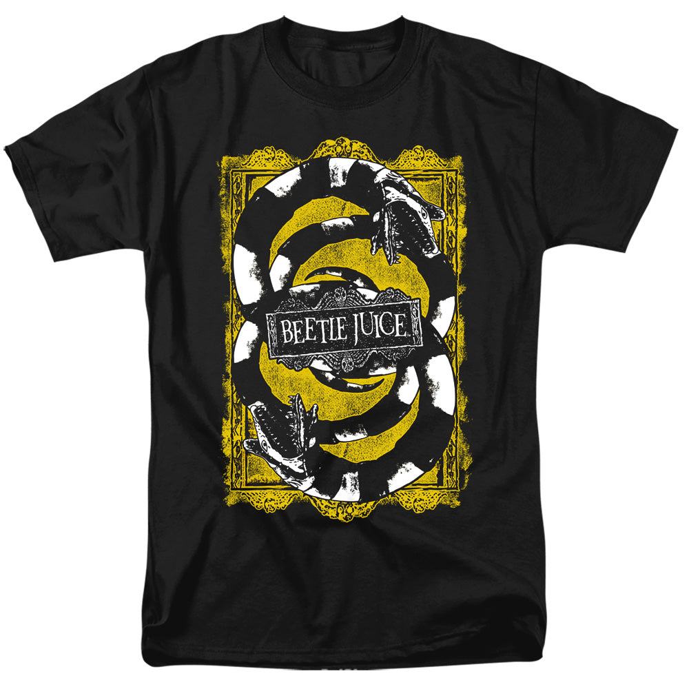 Beetlejuice - We Got Worms - Adult Unisex Short Sleeve T-Shirt - Black
