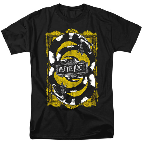 Beetlejuice - We Got Worms - Adult Unisex Short Sleeve T-Shirt - Black