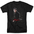 The Vampire Diaries - Stefan - Adult Unisex Short Sleeve T-Shirt - Black