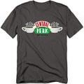 Friends - Central Perk Logo - Adult Unisex Short Sleeve T-Shirt - Gray
